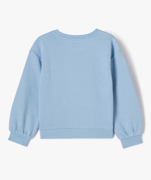 Sweat molletonné avec motif fille vue3 - GEMO (ENFANT) - GEMO