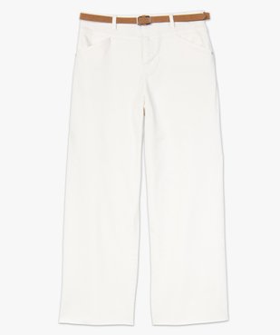 Pantalon femme coupe ample avec ceinture amovible vue4 - GEMO(FEMME PAP) - GEMO
