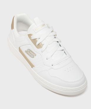 Baskets basses et semelle à mémoire de forme femme - Skechers vue5 - SKECHERS - GEMO