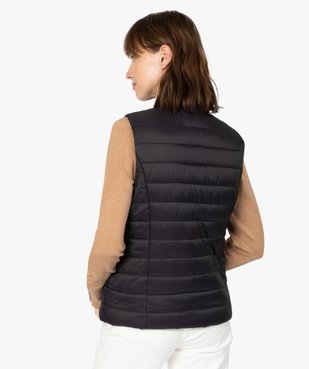 Doudoune femme sans manches avec col montant vue3 - GEMO(FEMME PAP) - GEMO