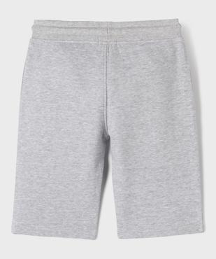 Bermuda en maille intérieur doux garçon vue3 - GEMO 4G GARCON - GEMO