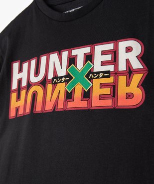 Tee-shirt garçon à manches courtes  imprimé - Hunter x Hunter vue2 - HUNTER HUNTER - GEMO