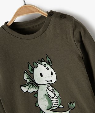 Tee-shirt bébé garçon imprimé fantaisie vue2 - GEMO(BEBE DEBT) - GEMO