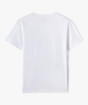 Tee-shirt imprimé 100% coton garçon vue3 - GEMO 4G GARCON - GEMO