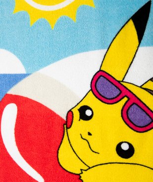 Serviette de bain Pikachu et Carapuce - Pokemon vue2 - POKEMON - GEMO