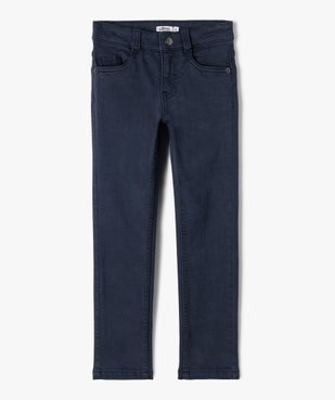 Pantalon chino slim 5 poches garçon vue1 - GEMO (ENFANT) - GEMO