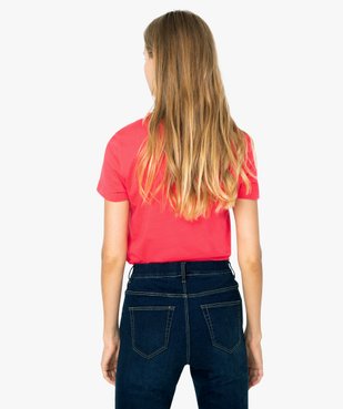Tee-shirt femme à manches coutes - Adidas vue3 - ADIDAS - GEMO