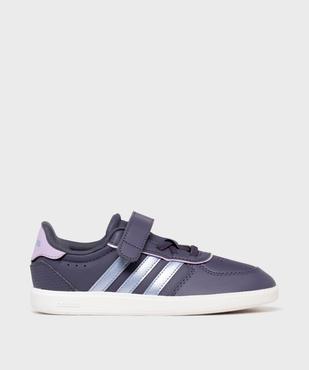 Baskets basses à scratch Breaknet Sleek EL fille - Adidas vue1 - ADIDAS - GEMO