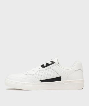 Baskets basses en matière vegan et semelle à mémoire de forme femme - Skechers vue3 - SKECHERS - GEMO