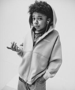 Sweat zippé à capuche coupe ample garçon vue5 - GEMO 4G GARCON - GEMO
