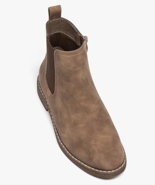 Boots Chelsea mates femme vue5 - GEMO (CASUAL) - GEMO