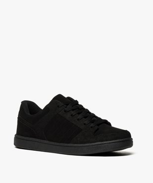 Baskets homme à lacets style skate shoes vue2 - GEMO (HOMME) - GEMO