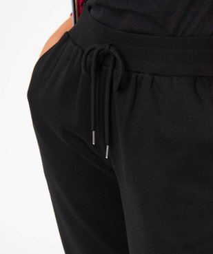 Pantalon de jogging femme molletonné vue2 - GEMO(FEMME PAP) - GEMO