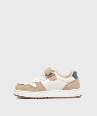 Baskets tricolores à scratch garçon - LuluCastagnette vue3 - LULUCASTAGNETTE - GEMO