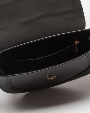 Sac femme forme besace avec boucle et clous métalliques vue3 - GEMO (ACCESS) - GEMO