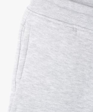 Bermuda en maille avec intérieur molletonné garçon vue2 - GEMO (ENFANT) - GEMO