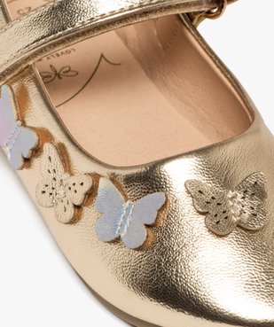 Ballerines métallisées avec papillons en relief fille - Lovely Wings vue7 - LOVELY WINGS - GEMO
