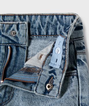 Jean Wide leg avec taille ajustable fille vue8 - GEMO 4G FILLE - GEMO