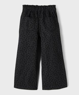 Jean Straight à taille élastique fille vue5 - GEMO 4G FILLE - GEMO