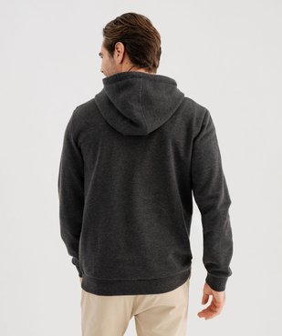 Sweat à capuche intérieur molletonné homme vue9 - GEMO 4G HOMME - GEMO