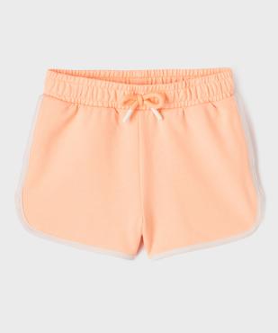 Short en maille avec taille élastique fille vue5 - GEMO (ENFANT) - GEMO