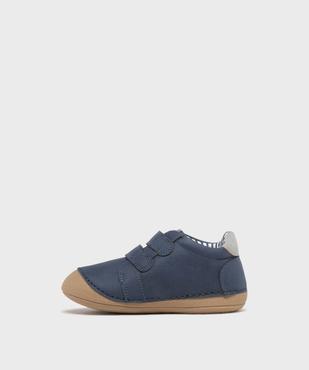 Chaussures premiers pas souples et légères bébé garçon - Hobiz vue3 - HOBIZ - GEMO