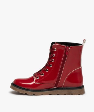 Boots fille à semelle crantée style rock – LuluCastagnette vue3 - LULU CASTAGNETT - GEMO
