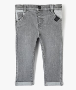 Jean stretch délavé bébé garçon - LuluCastagnette vue1 - LULUCASTAGNETTE - GEMO