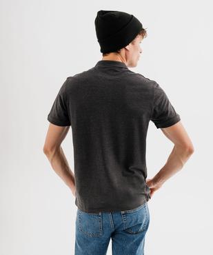 Polo à manches courtes en maille piquée homme vue3 - GEMO 4G HOMME - GEMO