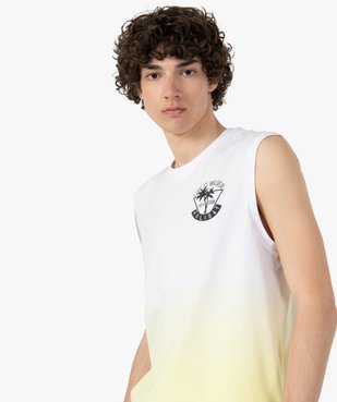 Débardeur homme effet tie and dye vue2 - GEMO 4G HOMME - GEMO