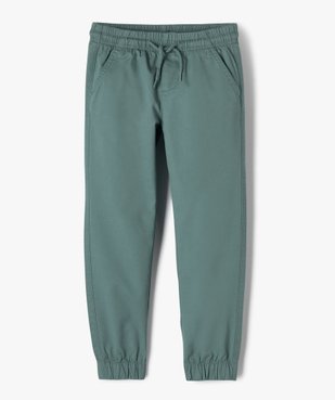 Pantalon jogger en toile garçon vue2 - GEMO (ENFANT) - GEMO
