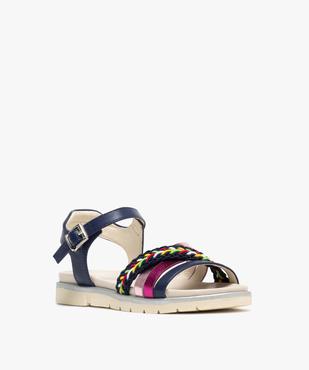 Sandales à brides multicolores fille - Lovely Wings vue2 - LOVELY WINGS - GEMO