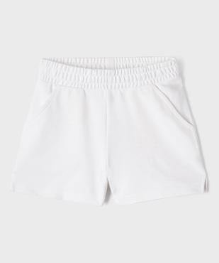 Short ample en maille French Terry fille vue1 - GEMO 4G FILLE - GEMO