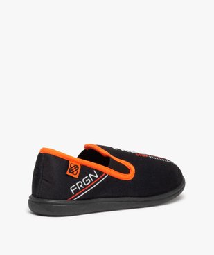 Chaussons garçon en velours ras imprimé – Freegun vue4 - FREEGUN - GEMO