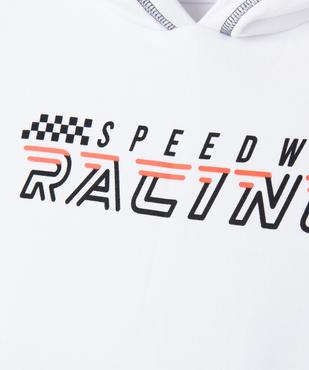 Sweat à capuche avec motif garçon vue3 - GEMO (JUNIOR) - GEMO