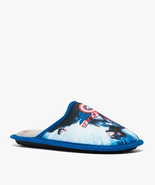 Chaussons garçon forme mules - Capitaine America vue2 - AVENGERS - GEMO