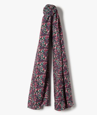 Foulard femme à motifs fleuris vue1 - GEMO (ACCESS) - GEMO