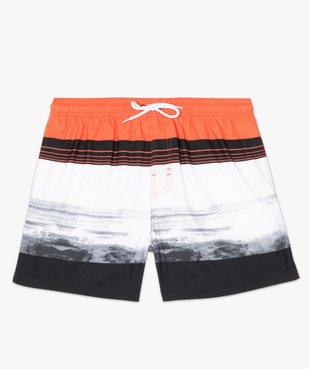 Short de bain homme multicolore vue4 - GEMO (PLAGE) - GEMO