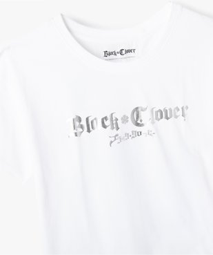 Tee-shirt fille à manches courtes avec motif dos – Black Clover vue2 - BLACK CLOVER - GEMO