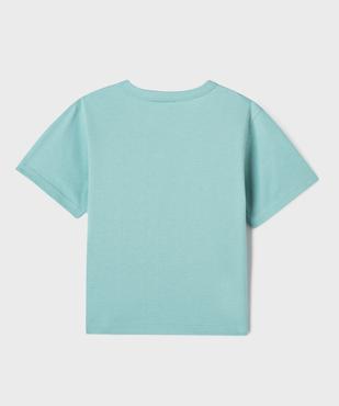 Tee-shirt manches courtes avec motif surf garçon vue3 - GEMO 4G GARCON - GEMO