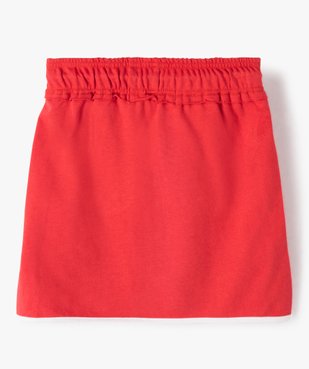 Jupe fille sportswear à taille élastiquée - Camps United vue3 - CAMPS UNITED - GEMO