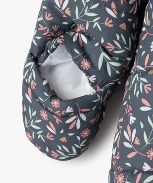 Combinaison pilote bébé avec pieds et moufles vue3 - GEMO C4G BEBE - GEMO