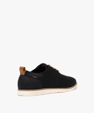 Derby en mesh sur semelle sport homme - Mario Baldano vue4 - MARIO BALDANO - GEMO