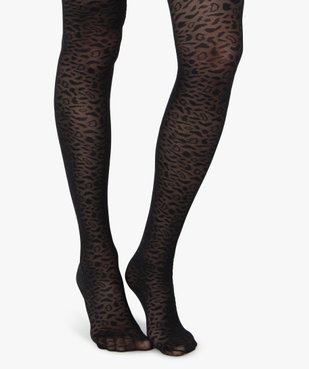 Collants femme semi-opaque à motifs vue1 - GEMO(HOMWR FEM) - GEMO
