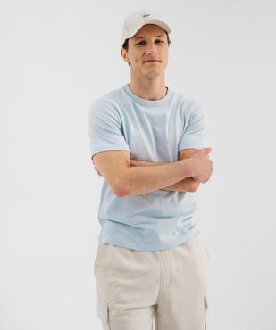 Tee-shirt manches courtes et col rond homme vue1 - GEMO (HOMME) - GEMO