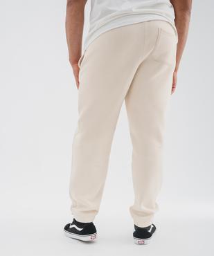 Pantalon de jogging intérieur molletonné homme vue8 - GEMO 4G HOMME - GEMO
