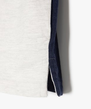 Polo garçon multicolore à manches courtes vue3 - GEMO (ENFANT) - GEMO