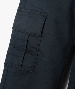 Pantalon garçon en toile très résistante vue3 - GEMO 4G GARCON - GEMO
