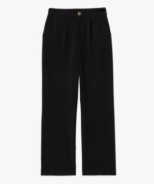 Pantalon fluide coupe large taille haute femme vue4 - GEMO(FEMME PAP) - GEMO