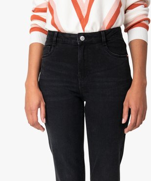 Jean femme regular taille haute à bords francs vue2 - Nikesneakers(FEMME PAP) - Nikesneakers